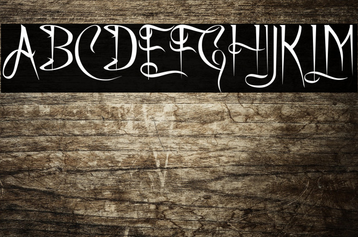 A Charming Font Example 2