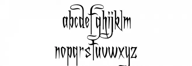 A Charming Font Шрифта строчной