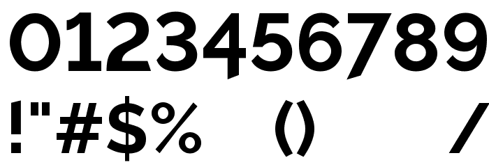 A Cure For Wellness Font OTHER CHARS