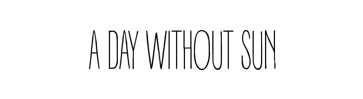 A DAY WITHOUT SUN Fonte