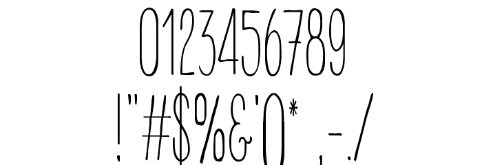 A DAY WITHOUT SUN Font OTHER CHARS