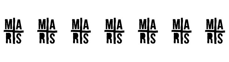 A-FOR-A Font