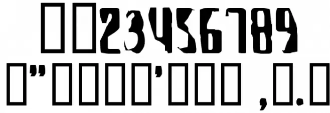 A Font For The Computer People Font OTHER CHARS