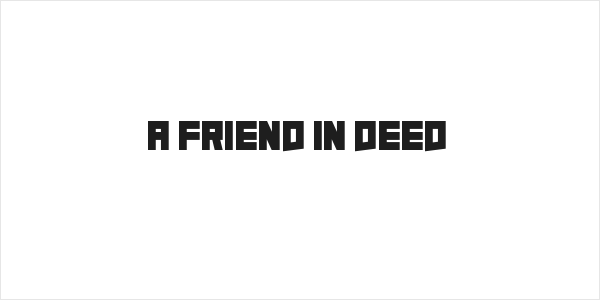 A Friend In Deed Logo