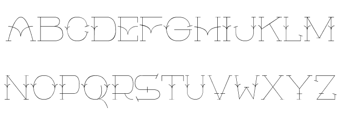A Glimpse Font Litere mici