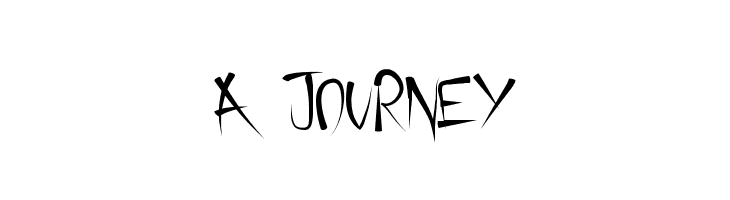 A Journey フォント