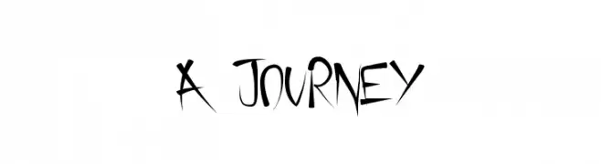 A Journey  フリーフォントのダウンロード