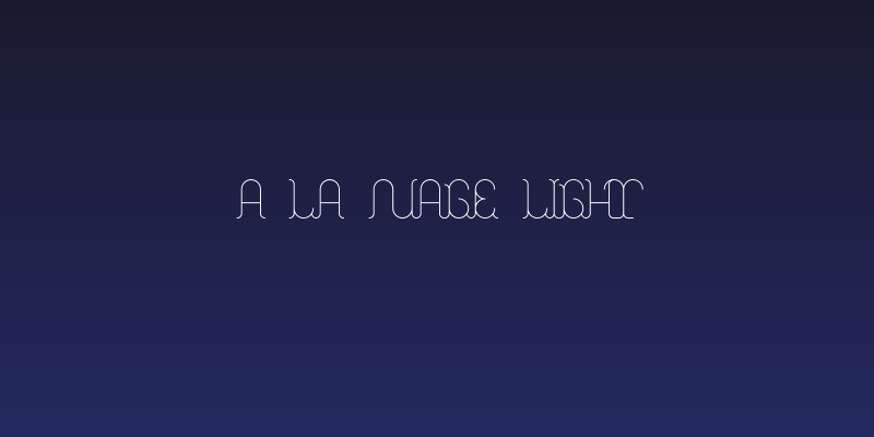 A La Nage Light Social Header