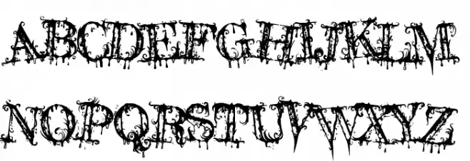 A Lolita Scorned Schriftart Groß