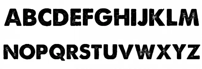 A Love of Thunder Schriftart Groß