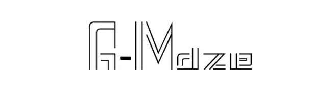 A-Maze  Frei Schriftart Herunterladen