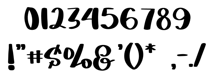 A Mothers Love Font OTHER CHARS