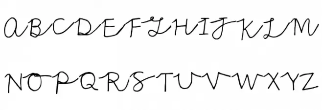 A Nice Regular Шрифта ВЕРХНИЙ