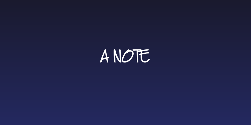 A Note Social Header