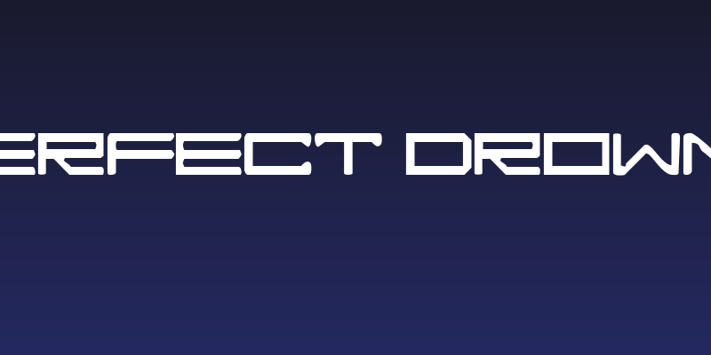 A Perfect Drowning Social Header