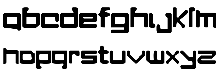 A Perfect Drowning Font LOWERCASE