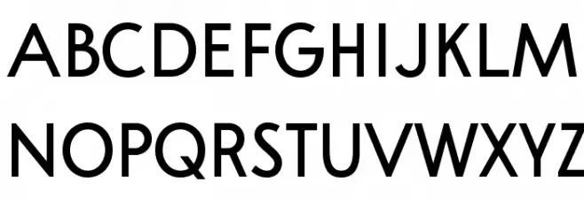 A Pompadour Sample Schriftart Groß