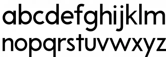 A Pompadour Sample Polices MINUSCULES