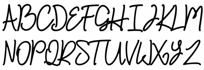 A Question Font Alte caractere