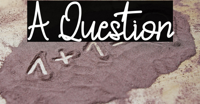 A Question Example 2