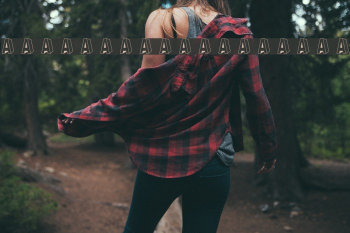 A-Ryal-Black-Block Font examples