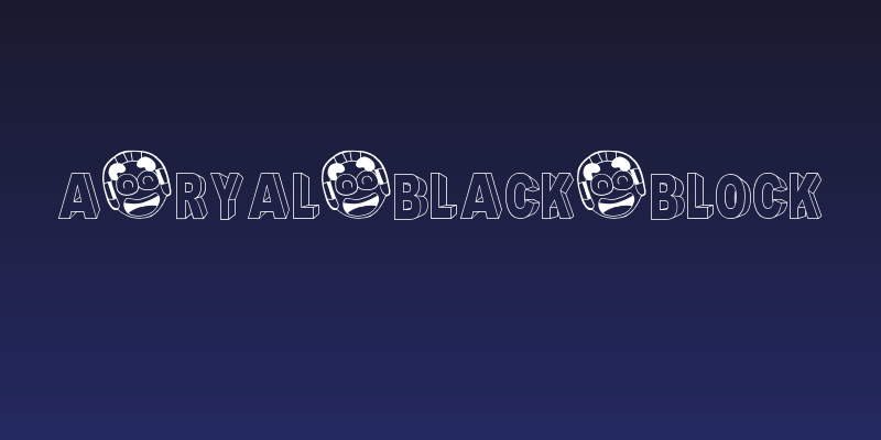 A-Ryal-Black-Block Social Header