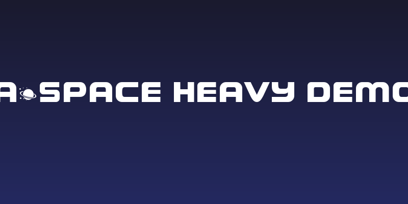 A*SPACE HEAVY Demo Social Header