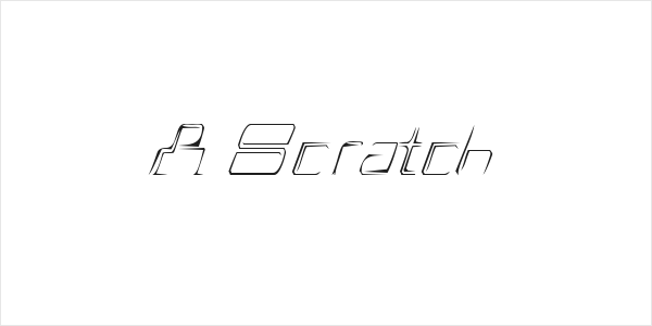 A Scratch Logo