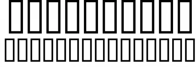 A Scratched Remix Font Alte caractere