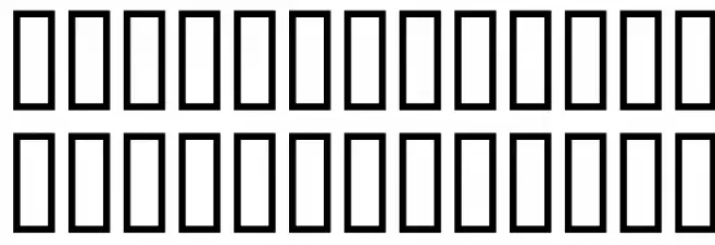 A Scratched Remix Font Litere mici