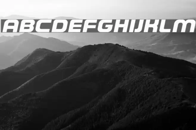 A-Space Black Demo Italic examples