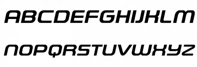 A-Space Demo Bold Italic Font Litere mari