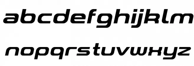 A-Space Demo Bold Italic Schriftart Kleinbuchstaben