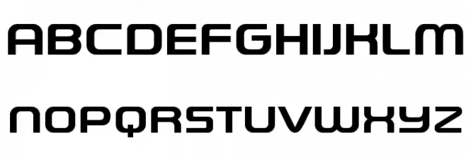 A-Space Demo Bold Schriftart Groß