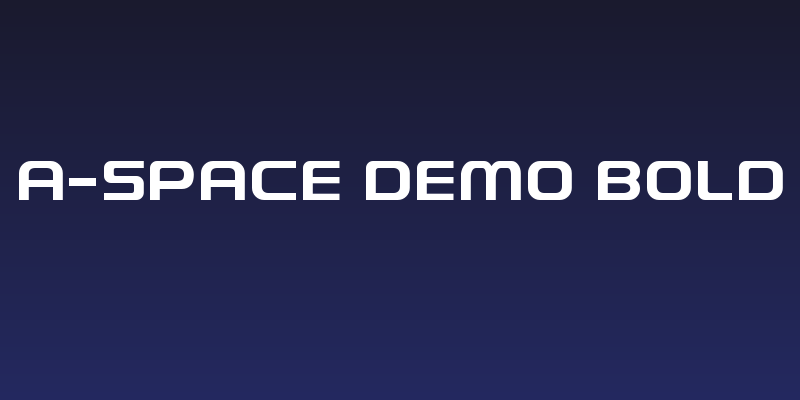 A-Space Demo Bold Social Header