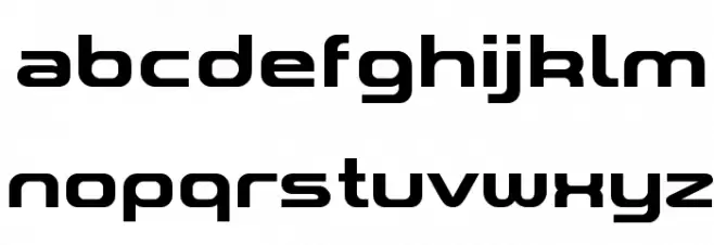 A-Space Demo Bold Schriftart Kleinbuchstaben