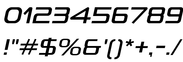 A-Space Demo Italic Font OTHER CHARS