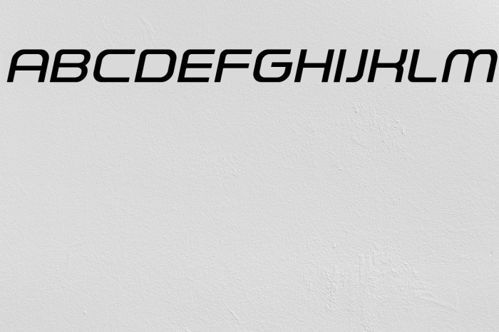 A-Space Demo Italic Font examples