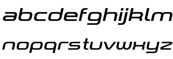 A-Space Demo Italic Font LOWERCASE