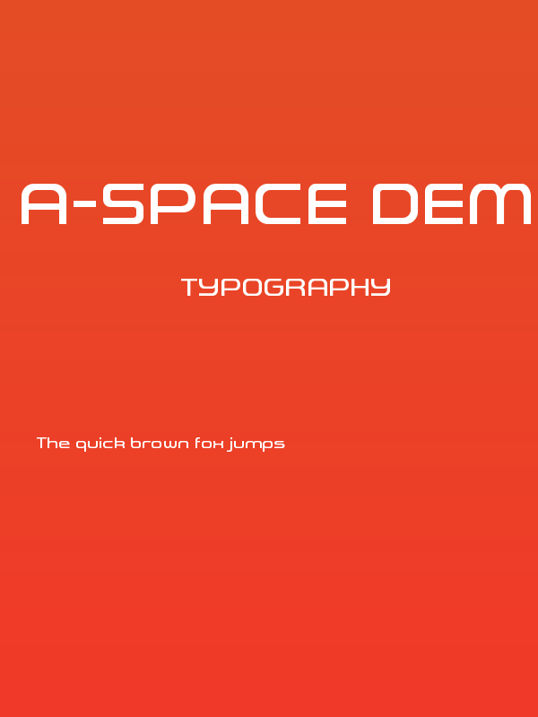 A-Space Demo Poster