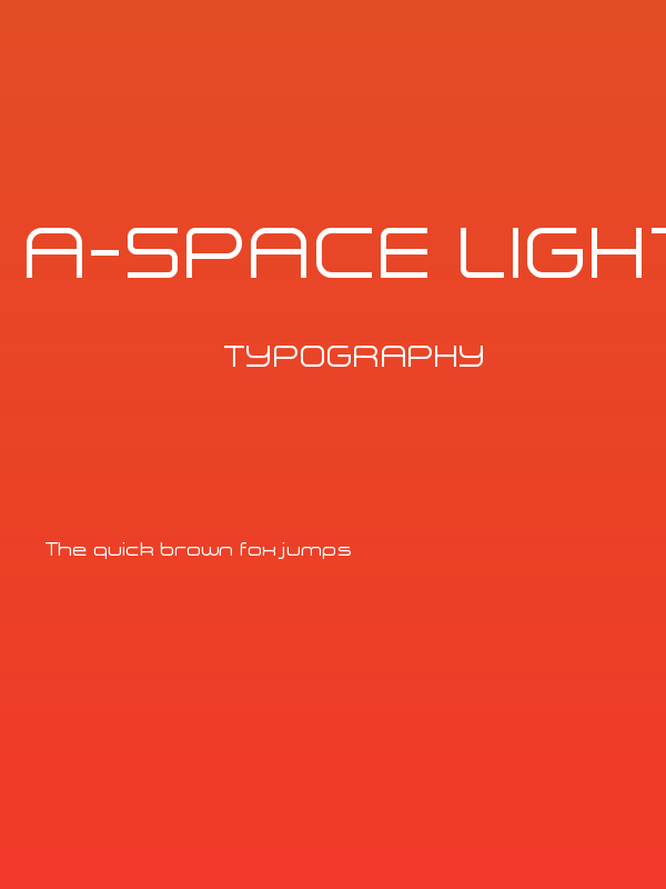 A-Space Light Demo Poster