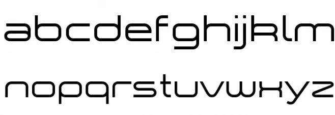 A-Space Light Demo Font LOWERCASE
