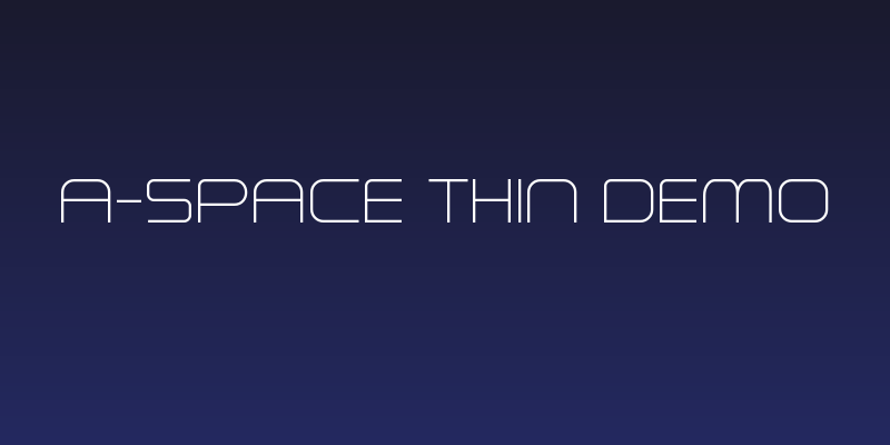A-Space Thin Demo Social Header