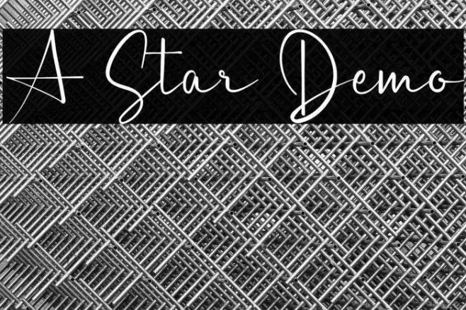 A Star Demo Example 1