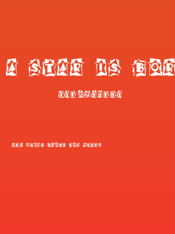 A Star is Born Poster