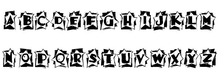 A Star is Born Font LOWERCASE
