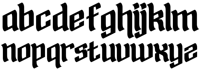 A Stroke of Geneus1 Regular Font LOWERCASE