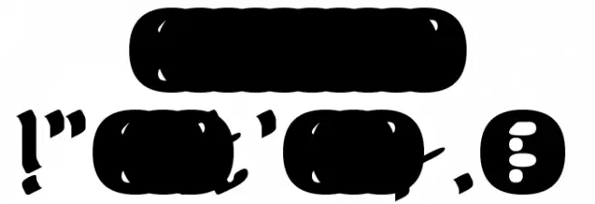 A Stroke of Geneus2 Font OTHER CHARS