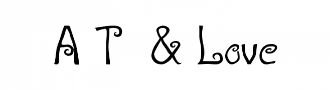 A T  & Love  Frei Schriftart Herunterladen