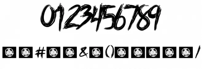 A Voice Liberty Font OTHER CHARS